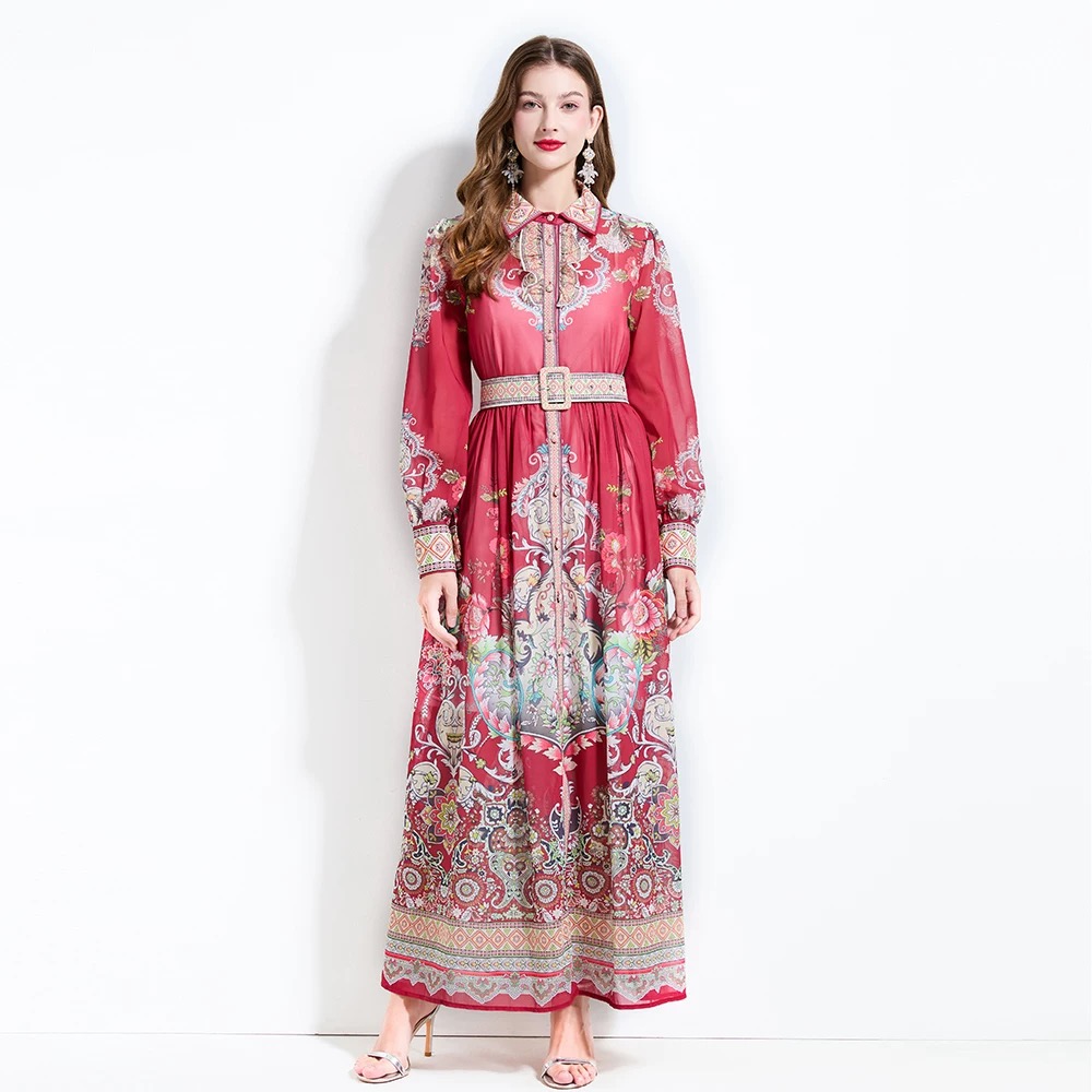 New cutie on the block print dress ED185 images